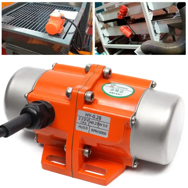 Motor vibrátoru na beton 50W Jednofázový asynchronní vibrační motor 3000 ot./min Vibrační motor z hliníkové slitiny Motor vibrátoru na beton 50W Jednofázový asynchronní vibrační motor 3000 ot./min Vibrační motor z hliníkové slitiny