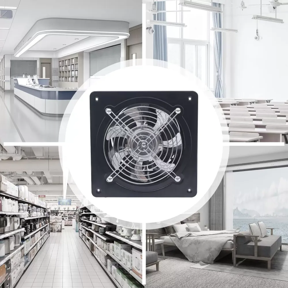 Ventilátor s ochranou proti výbuchu - 40 W - Axiální - S automatickým zpětným ventilem