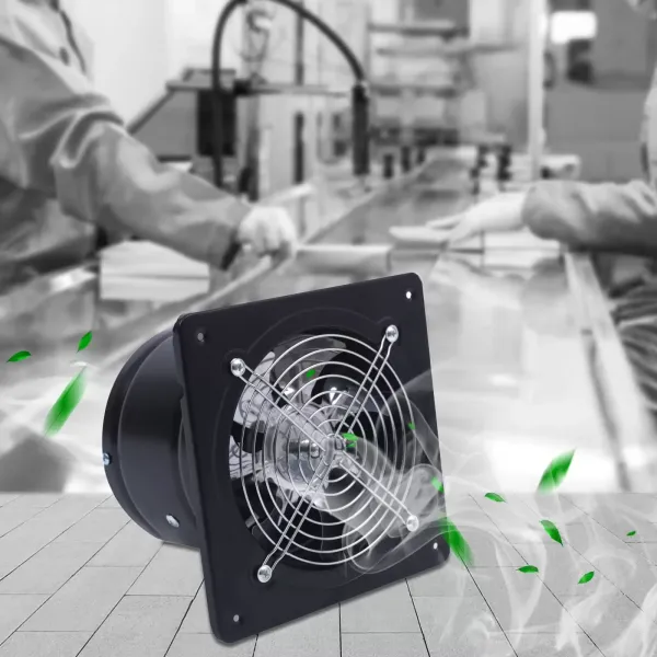 Ventilátor s ochranou proti výbuchu - 40 W - Axiální - S automatickým zpětným ventilem