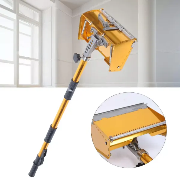 8,9" sada plochých nátěrů pro sádrokartonové desky Rukojeť krabice pro ploché dokončovací práce na sádrokarton 98 až 160 cm Nastavitelná pro zvýšení efektivity při natírání stěn Odolnost proti opotřebení