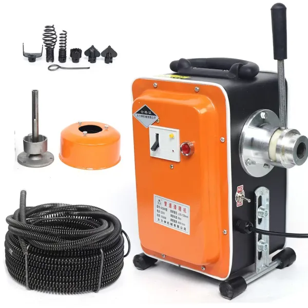 Čistička odtoku - Čisticí spirála - 20 mm - 150 mm - Pro čištění potrubí - 750 W Čistička odtoku - Čisticí spirála - 20 mm - 150 mm - Pro čištění potrubí - 750 W