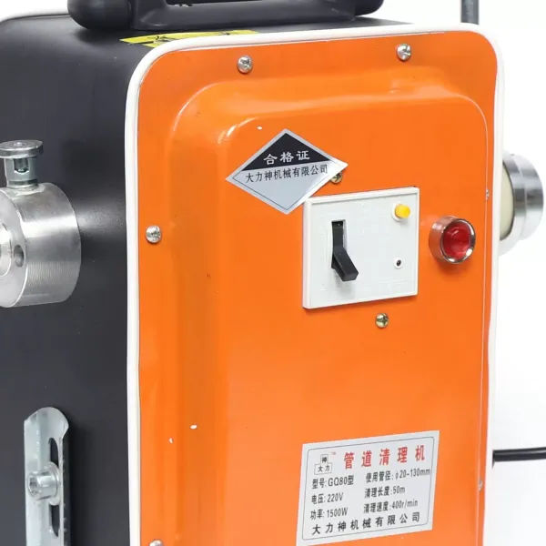 Čistička odtoku - Čisticí spirála - 20 mm - 150 mm - Pro čištění potrubí - 750 W Čistička odtoku - Čisticí spirála - 20 mm - 150 mm - Pro čištění potrubí - 750 W