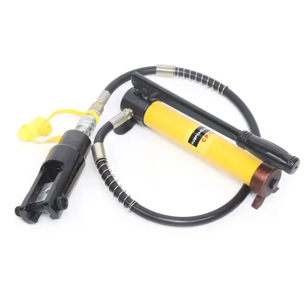 Hydraulické lisovací kleště 12T - Lisovací čelisti - Lisovací kleště - Lisovací kleště 180° - Rotace 16-240 mm²