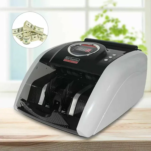 220V vysokorychlostní automatický pokladní automat s LED displejem pro eura, dolary, libry a bankovky, 900 listů/min
