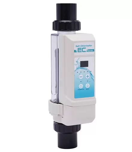 Barvení slanou vodou 8 g/h - Automatické čištění - Pro bazén - Dezinfekční prostředek s transformátorem dolů - 40 m³
