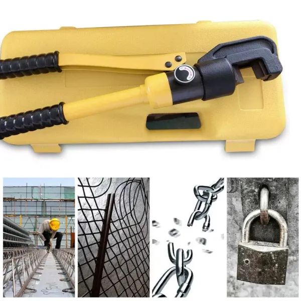 CNCEST-8T Hydraulická řezačka šroubů 4-16 mm z měkké oceli s krabicí