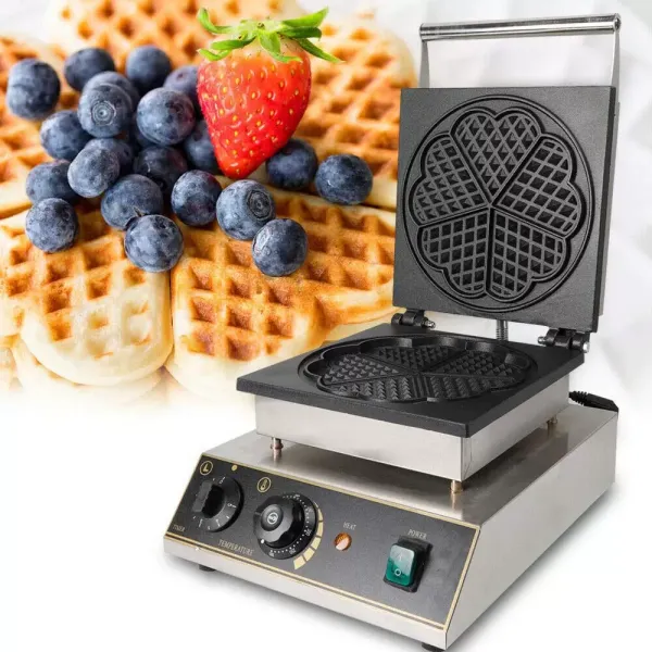 1750W 5ks Profesionální vaflovač Vaflovač pro srdce Vafle Stroj na výrobu vaflí z nerezové oceli pro pekařství Restaurace Snack bar nebo domácnost 1750W 5ks Profesionální vaflovač Vaflovač pro srdce Vafle Stroj na výrobu vaflí z nerezové oceli pro pekařství Restaurace Snack bar nebo domácnost