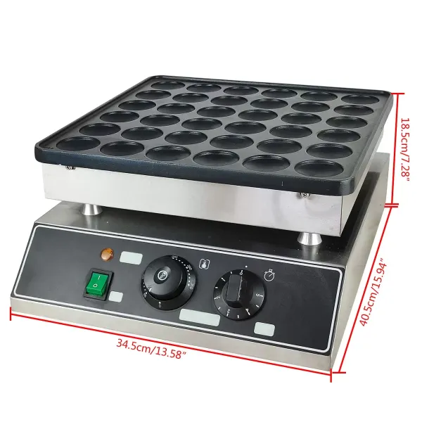 220V 1000W vaflovač na bublinky, 36 otvorů vaflovač z nerezové oceli, vaflovač na bublinková vajíčka v hongkongském stylu 220V 1000W vaflovač na bublinky, 36 otvorů vaflovač z nerezové oceli, vaflovač na bublinková vajíčka v hongkongském stylu