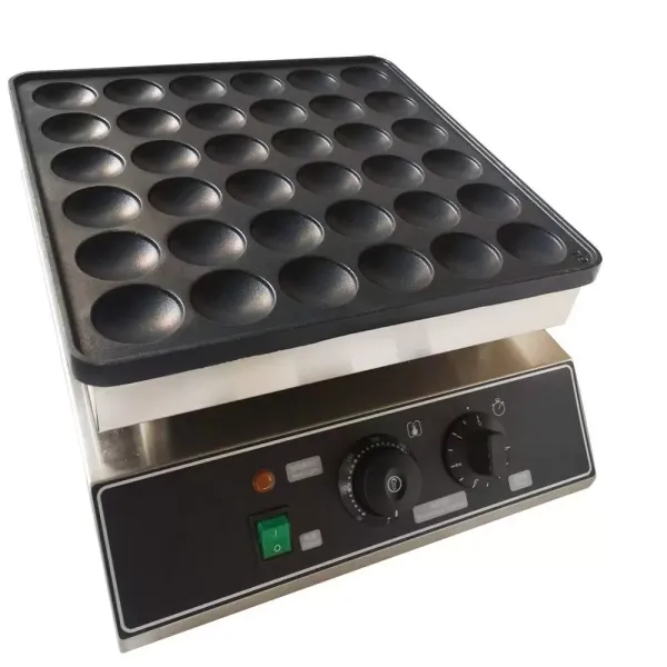 220V 1000W vaflovač na bublinky, 36 otvorů vaflovač z nerezové oceli, vaflovač na bublinková vajíčka v hongkongském stylu