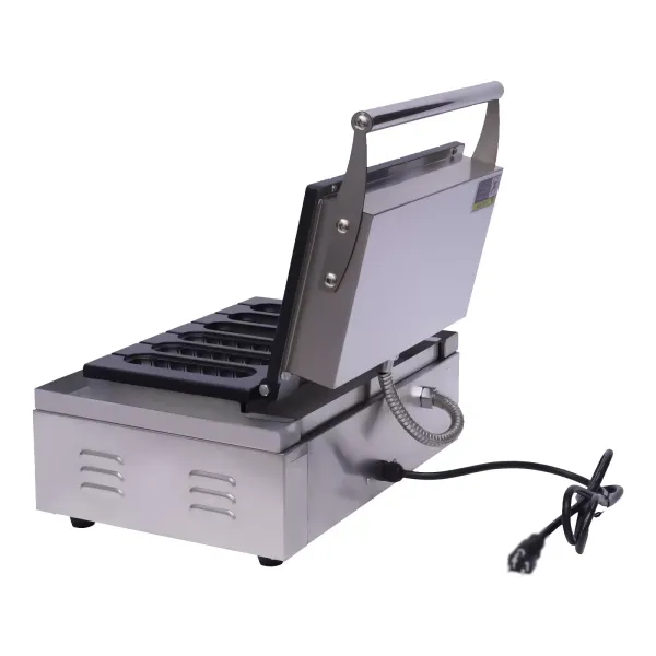 Vaflovač z nerezové oceli - Vaflovač se skořicí - Na vafle a vafle - Nepřilnavý povlak - 1500 W - 50-300 °C Vaflovač z nerezové oceli - Vaflovač se skořicí - Na vafle a vafle - Nepřilnavý povlak - 1500 W - 50-300 °C