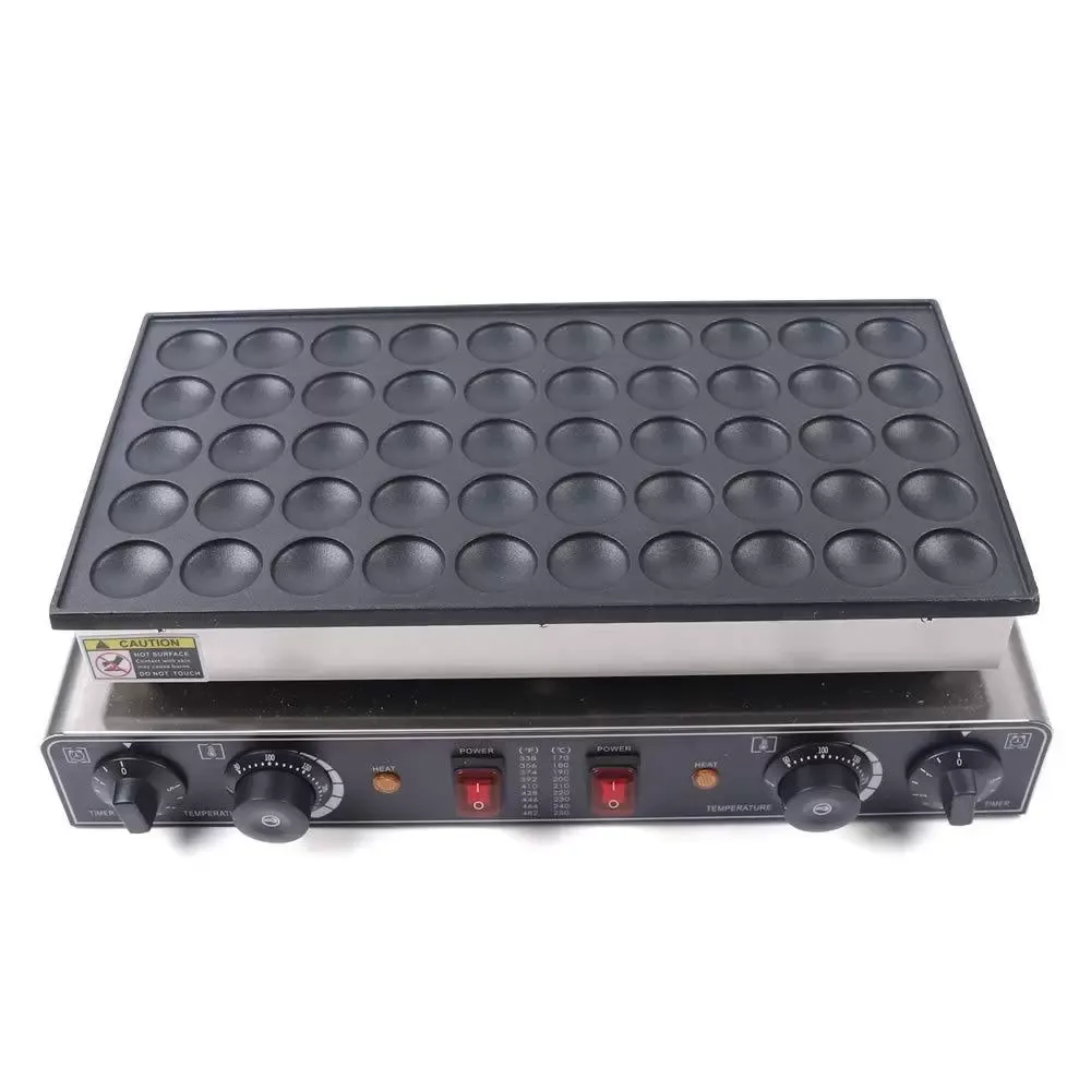 Nepřilnavý vaflovač, vaflovač 1700 W vaflovač, 50 elektrických forem na krepování