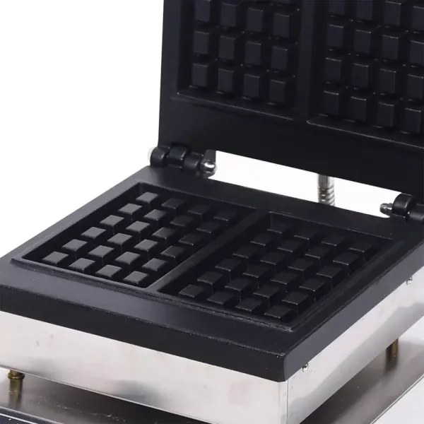 1500 W čtvercový vaflovač pro 2 belgické vafle - Nepřilnavý povrch - S časovačem a termostatem 1500 W čtvercový vaflovač pro 2 belgické vafle - Nepřilnavý povrch - S časovačem a termostatem