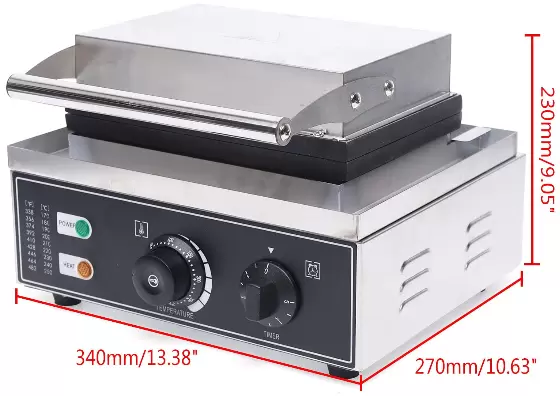 Elektrický stroj na výrobu koblih Mini stroj na výrobu koblih Vaflovač 12 mřížkový Vaflovač Oboustranný ohřev 220v 1500W