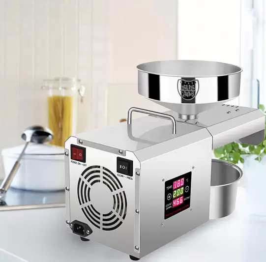 600W 220V automatický olejovač na olivy, kokos, řepka, sezam, arašídy, kokos, 50-250°C