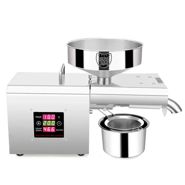 750W automatický olejovač - Na kokos, řepku, sezam, arašídy, kokos - 50-250 °C