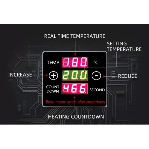 750W automatický olejovač - Na kokos, řepku, sezam, arašídy, kokos - 50-250 °C 750W automatický olejovač - Na kokos, řepku, sezam, arašídy, kokos - 50-250 °C