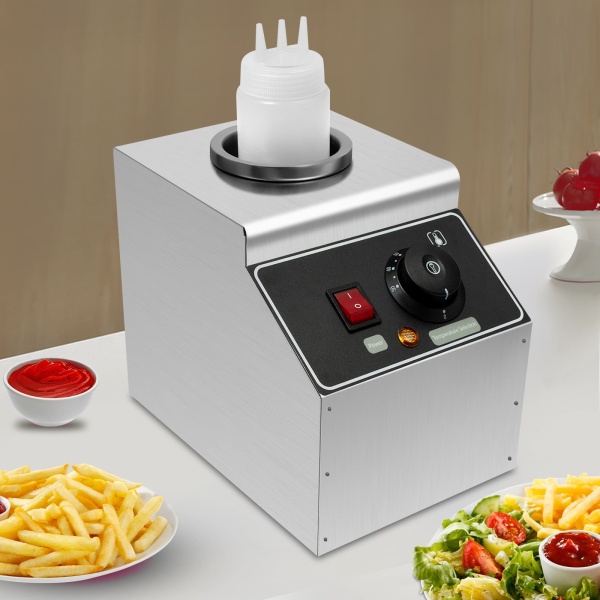 Elektrický ohřívač omáček z nerezové oceli 650 ml - 30-85 °C