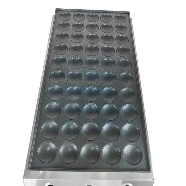 Nepřilnavá hliníková vaflová pánev s teflonovou vrstvou 25/50 otvorů pro cukrovinky a dezerty 4,5 cm