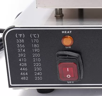 Elektrický krepovač Komerční krepovač pro 9 palačinek Dorayaki (3,03 x 3,03 x 0,39 palce)
