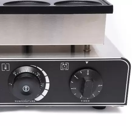 Elektrický krepovač Komerční krepovač pro 9 palačinek Dorayaki (3,03 x 3,03 x 0,39 palce)