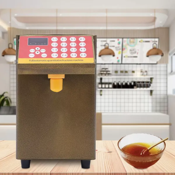 Automatický dávkovač fruktózy Dávkovač sirupu 400W Stroj na množstevní bublinkový čaj Fruktóza 8L + odměrka Automatický dávkovač fruktózy Dávkovač sirupu 400W Stroj na množstevní bublinkový čaj Fruktóza 8L + odměrka