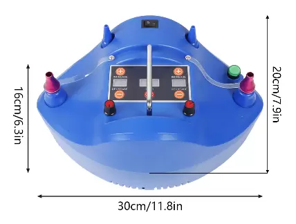 1200W elektrická balónková pumpa, nafukovačka balónků, přenosná nafukovačka, pro párty, svatby, narozeniny, reklamní a festivalové dekorace