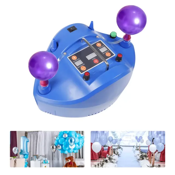 1200W elektrická balónková pumpa, nafukovačka balónků, přenosná nafukovačka, pro párty, svatby, narozeniny, reklamní a festivalové dekorace 1200W elektrická balónková pumpa, nafukovačka balónků, přenosná nafukovačka, pro párty, svatby, narozeniny, reklamní a festivalové dekorace