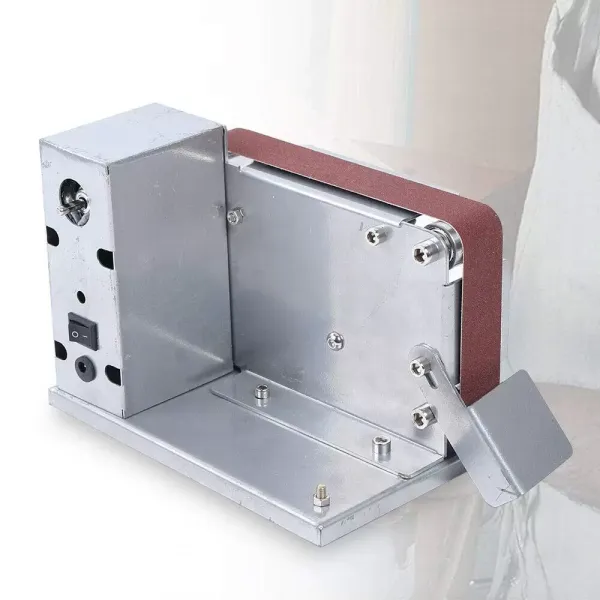 Mini Belt Machine Ruční leštička Bruska Pevný úhlová bruska Čepel Stolní motor 795 Motor Mini přenosná elektrická pásová bruska pro kutily 795
