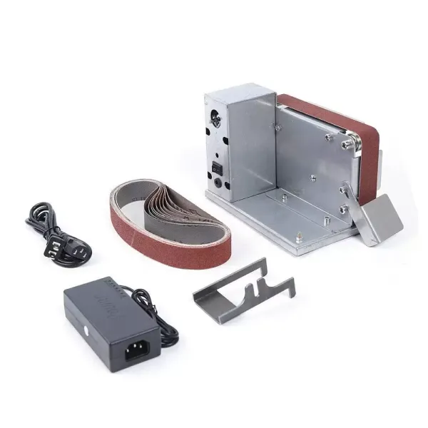 Mini Belt Machine Ruční leštička Bruska Pevný úhlová bruska Čepel Stolní motor 795 Motor Mini přenosná elektrická pásová bruska pro kutily 795
