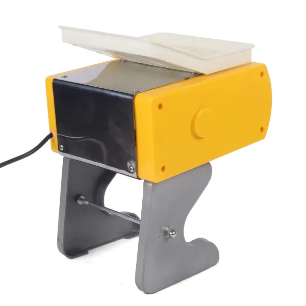 300 W univerzální kráječ - 50 kg/h elektrický kráječ - na zeleninu a plátky masa 300 W univerzální kráječ - 50 kg/h elektrický kráječ - na zeleninu a plátky masa