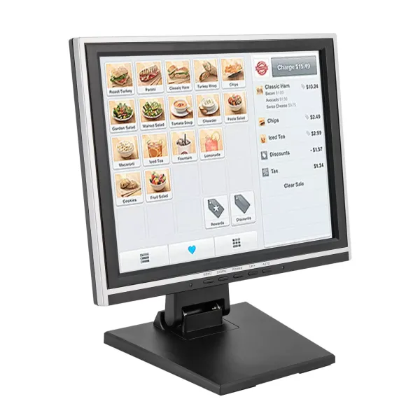 Dotyková obrazovka s podporou pokladního systému PC POS 15" 1024*768 LCD obrazovka Pokladna Restaurace Bar Kavárna Prodejna Dotyková obrazovka s podporou pokladního systému PC POS 15" 1024*768 LCD obrazovka Pokladna Restaurace Bar Kavárna Prodejna