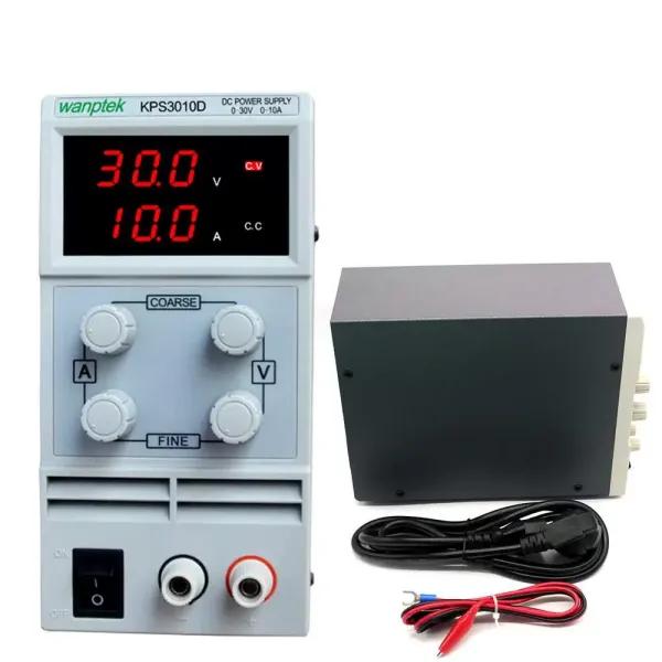 Nastavitelný laboratorní zdroj 0-30V 0-10A s digitálním displejem
