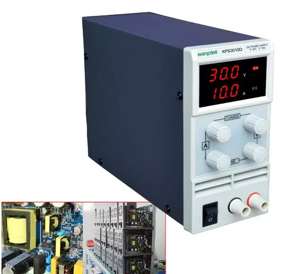 Nastavitelný laboratorní zdroj 0-30V 0-10A s digitálním displejem