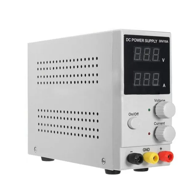 0-30V 0-10A DC nastavitelný napájecí zdroj s LED displejem 0-30V 0-10A Regulovaný DC napájecí zdroj Nastavitelný variabilní laboratorní napájecí zdroj 220V