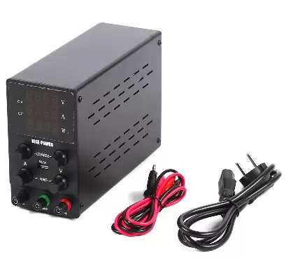 Nastavitelný DC laboratorní zdroj se 4místným LED displejem 0-30V 0-10A Stabilizační laboratorní zdroj