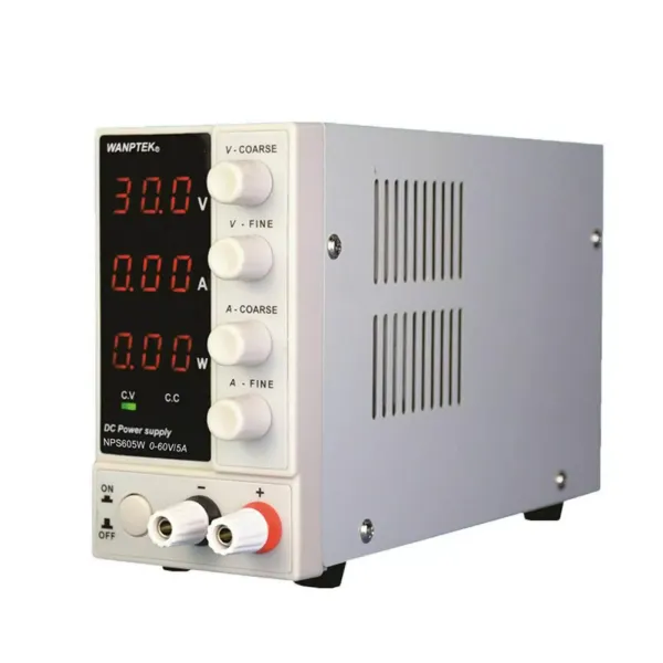 NPS605W DC napájecí zdroj Nastavitelný digitální 220V 0-60V 0-5A Laboratorní napájecí zdroj s regulací výkonu s LED displejem Spínané napájecí zdroje pro měřicí přístroj NPS605W DC napájecí zdroj Nastavitelný digitální 220V 0-60V 0-5A Laboratorní napájecí zdroj s regulací výkonu s LED displejem Spínané napájecí zdroje pro měřicí přístroj
