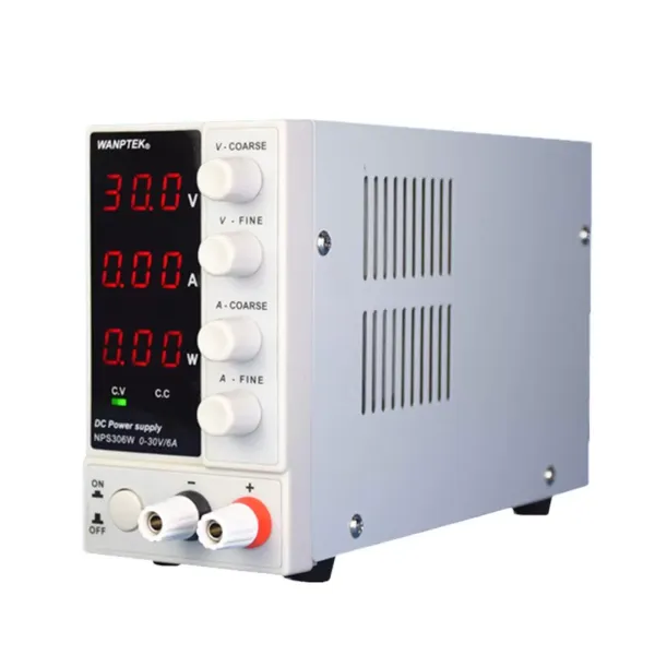 Nastavitelný laboratorní napájecí zdroj 0-30V, 0-6A, LCD displeje DC Laboratorní napájecí zdroj, stabilizovaný napájecí zdroj