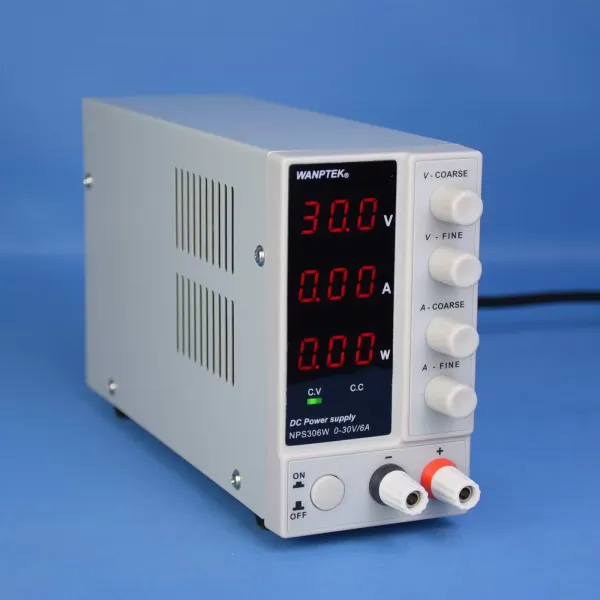 Nastavitelný laboratorní napájecí zdroj 0-30V, 0-6A, LCD displeje DC Laboratorní napájecí zdroj, stabilizovaný napájecí zdroj