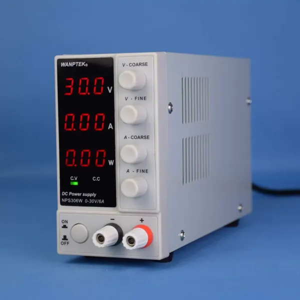 Nastavitelný laboratorní napájecí zdroj 0-30V, 0-6A, LCD displeje DC Laboratorní napájecí zdroj, stabilizovaný napájecí zdroj