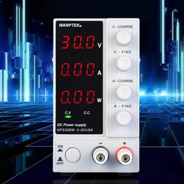 Nastavitelný laboratorní napájecí zdroj 0-30V, 0-6A, LCD displeje DC Laboratorní napájecí zdroj, stabilizovaný napájecí zdroj Nastavitelný laboratorní napájecí zdroj 0-30V, 0-6A, LCD displeje DC Laboratorní napájecí zdroj, stabilizovaný napájecí zdroj