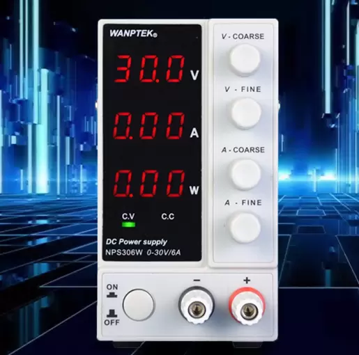 Nastavitelný laboratorní napájecí zdroj 0-30V, 0-6A, LCD displeje DC Laboratorní napájecí zdroj, stabilizovaný napájecí zdroj