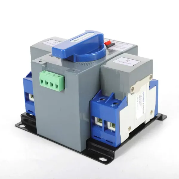 63A 2P duální zdroj napájení automatický přepínač