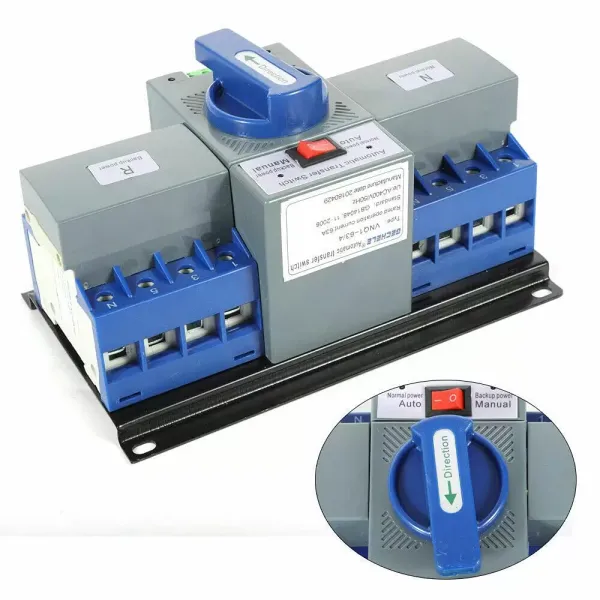 CNCEST-4P 63A automatický přepínač s duálním vypínačem napájení CNCEST-4P 63A automatický přepínač s duálním vypínačem napájení