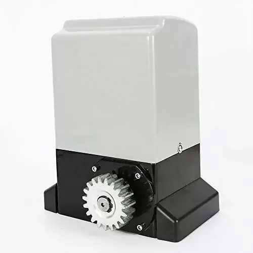 Motor pro posuvnou bránu - 550 W - Elektrický - 1200 kg - Se 2 dálkovými ovladači a 6 regály