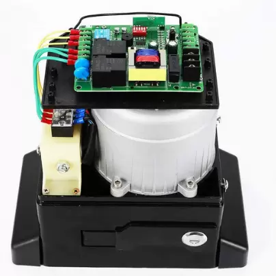 CNCEST 230V 750W 2000KG Motor posuvných dveří elektrická garážová vrata+2 dálková ovládání