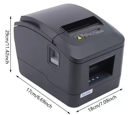 USB termální tiskárna účtenek 80mm POS termální tiskárna Pokladna Tiskárna cukrovinek Funkce řezání papíru ESC/POS Bluetooth Tiskárna štítků s ovládáním