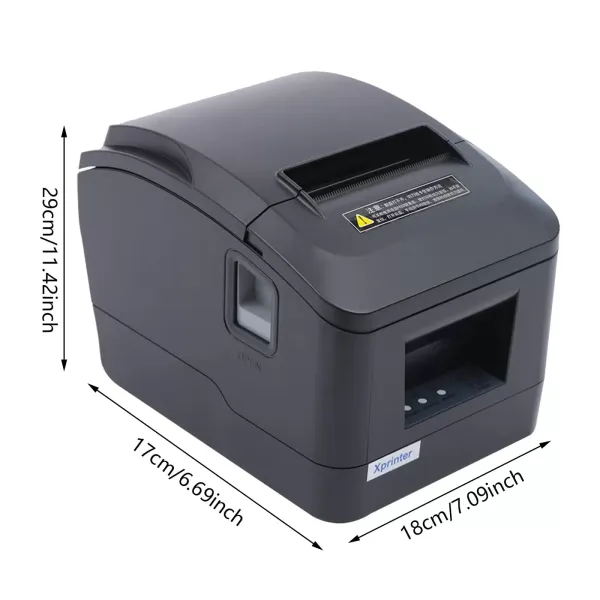 USB termální tiskárna účtenek 80mm POS termální tiskárna Pokladna Tiskárna cukrovinek Funkce řezání papíru ESC/POS Bluetooth tiskárna ovládacích štítků