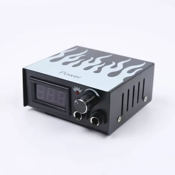 Kompletní sada tetovacího strojku 50 jehel 40 barev Sada LCD napájecí zdroj Sada tetovacího strojku Napájecí jehly jehly pro tetovací umělce