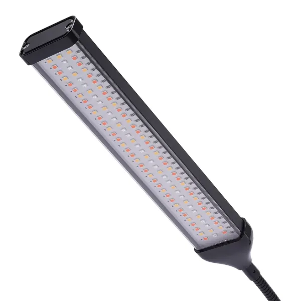 Grow Light se stojanem a klipem, 420 LED pro pokojové rostliny, 10 stmívatelných úrovní, 3 časovače Grow Light se stojanem a klipem, 420 LED pro pokojové rostliny, 10 stmívatelných úrovní, 3 časovače