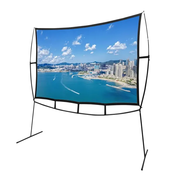 100'' 16:9 4K-HD projekční plátno pro domácí kino s podporou, kompatibilní s HDTV 2214 x 880 x 2160 mm 100'' 16:9 4K-HD projekční plátno pro domácí kino s podporou, kompatibilní s HDTV 2214 x 880 x 2160 mm